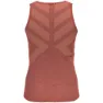 Odlo Natural Kinship Ärmelloses Baselayer, Burnt sienna melange