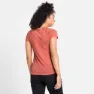Odlo Natural Kinship X-light Kurzarm-baselayer, Burnt sienna melange
