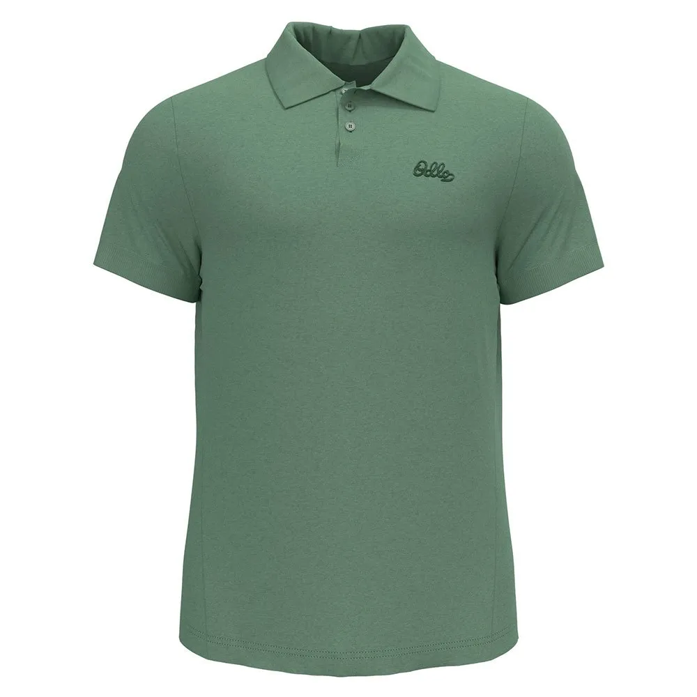 Odlo Nikko Kurzarm-poloshirt, Myrtle melange Odlo Nikko Kurzarm-poloshirt, Myrtle melange
