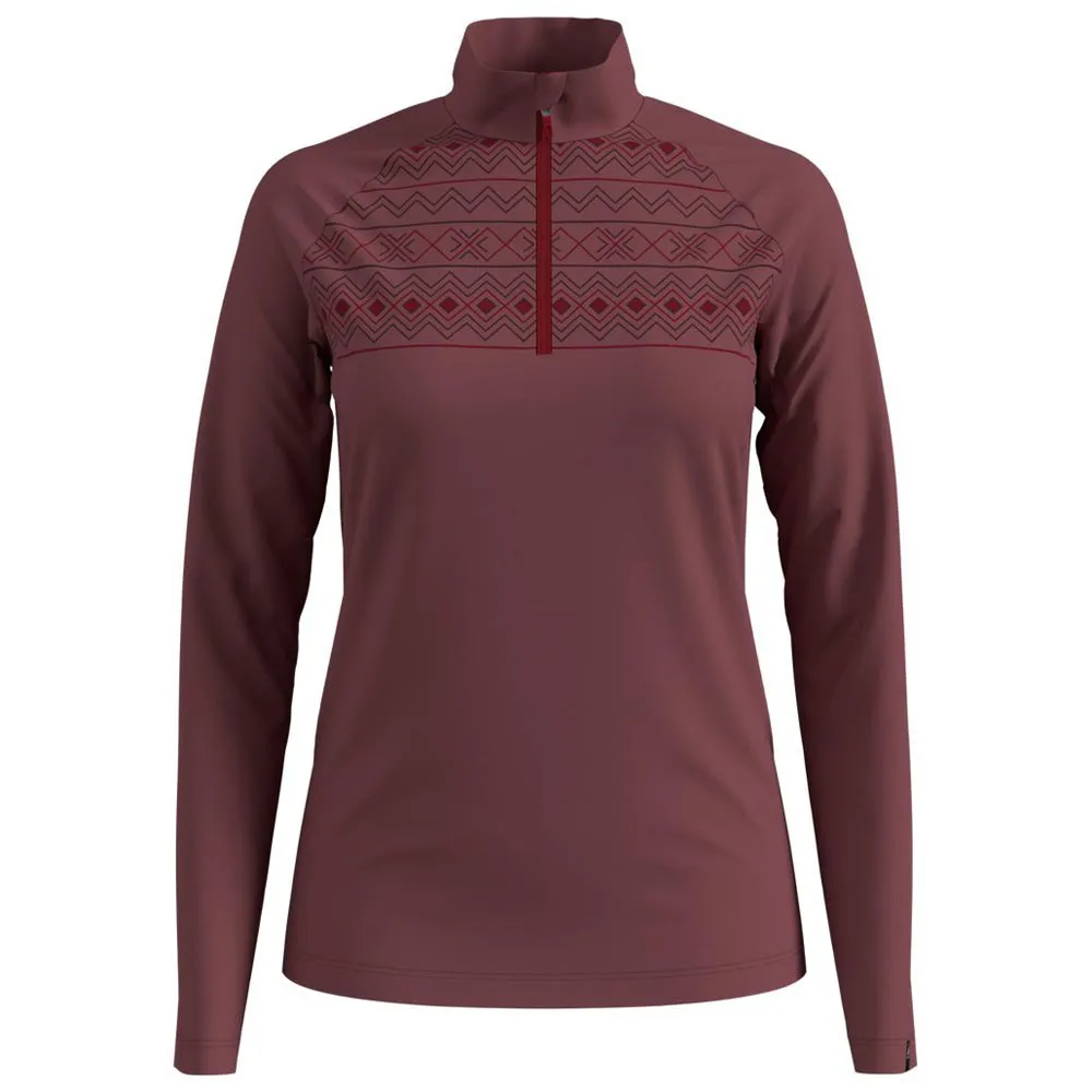 Odlo Pazola Ribbon Fleece, Roan rouge Odlo Pazola Ribbon Fleece, Roan rouge