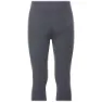 Odlo Performance Warm 3/4 Baselayer-hose, Grey melange / black