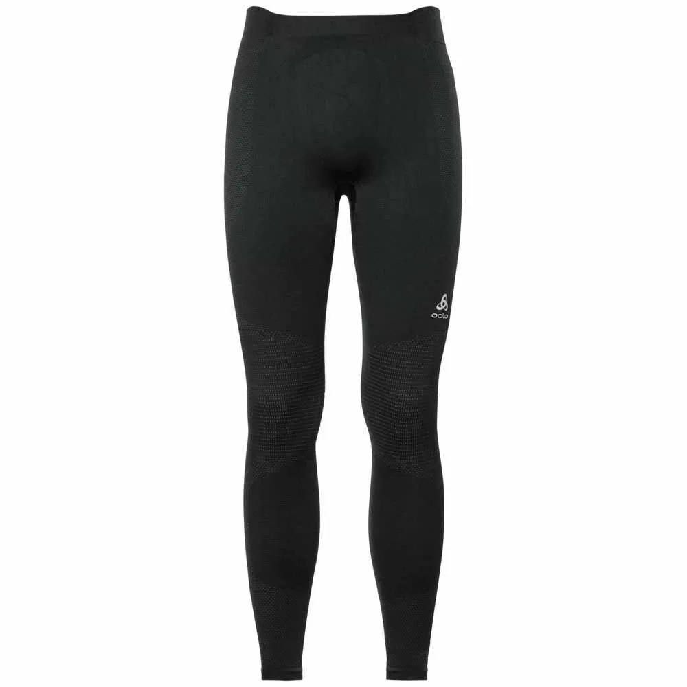 Odlo Performance Warm Baselayer-hose, Black / odlo concrete grey