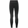Odlo Performance Warm Baselayer-hose, Black / odlo concrete grey