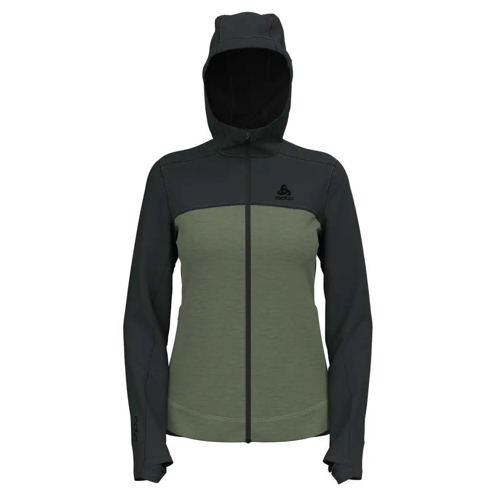 Odlo Performance Wool Fleece Mit Durchgehendem Reißverschluss Odlo Performance Wool Fleece Mit Durchgehendem Reißverschluss