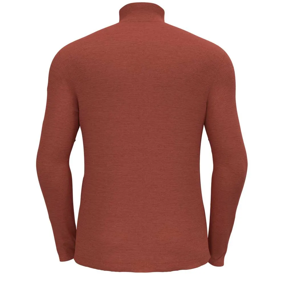 Odlo Roy Fleece Mit Durchgehendem Reißverschluss, Ketchup / orange rust Odlo Roy Fleece Mit Durchgehendem Reißverschluss, Ketchup / orange rust