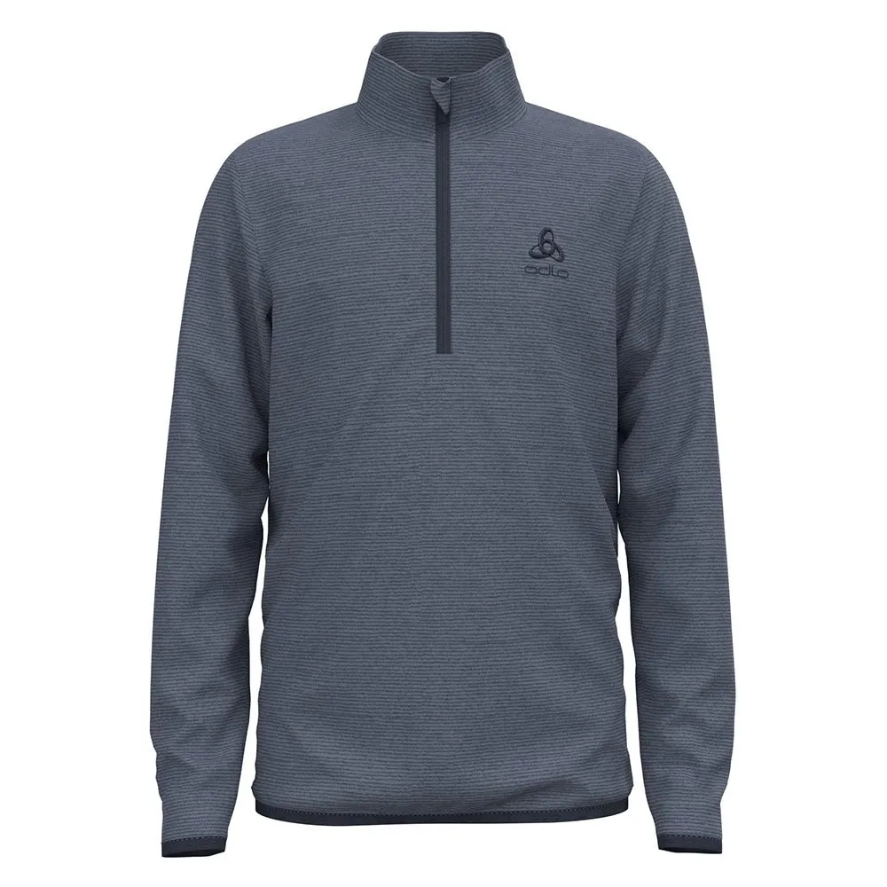 Odlo Roy Stripe Ml Fleece Mit Halbem Reißverschluss