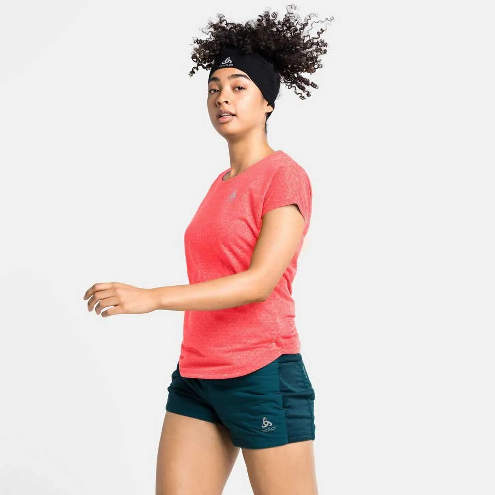 Odlo Run Easy Linencool Kurzarm-t-shirt female, Siesta melange Odlo Run Easy Linencool Kurzarm-t-shirt female, Siesta melange