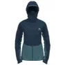 Odlo Run Easy S-thermic Jacke female, Blue wing teal