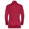 Odlo Run Easy Warm Fleece Mit Halbem Reißverschluss, Deep claret melange