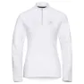 Odlo Sesvenna Graphic Halbreißverschluss-sweatshirt, White