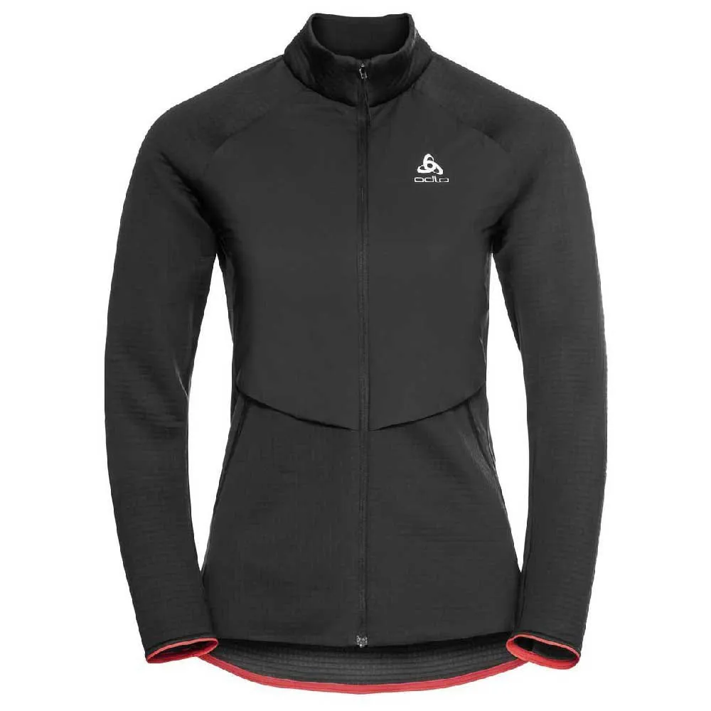 Odlo Sesvenna Hybrid S-thermic Fleece Mit Durchgehendem Reißverschluss Odlo Sesvenna Hybrid S-thermic Fleece Mit Durchgehendem Reißverschluss