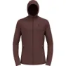 Odlo Tencia Fleece Mit Durchgehendem Reißverschluss, Fudge melange 2