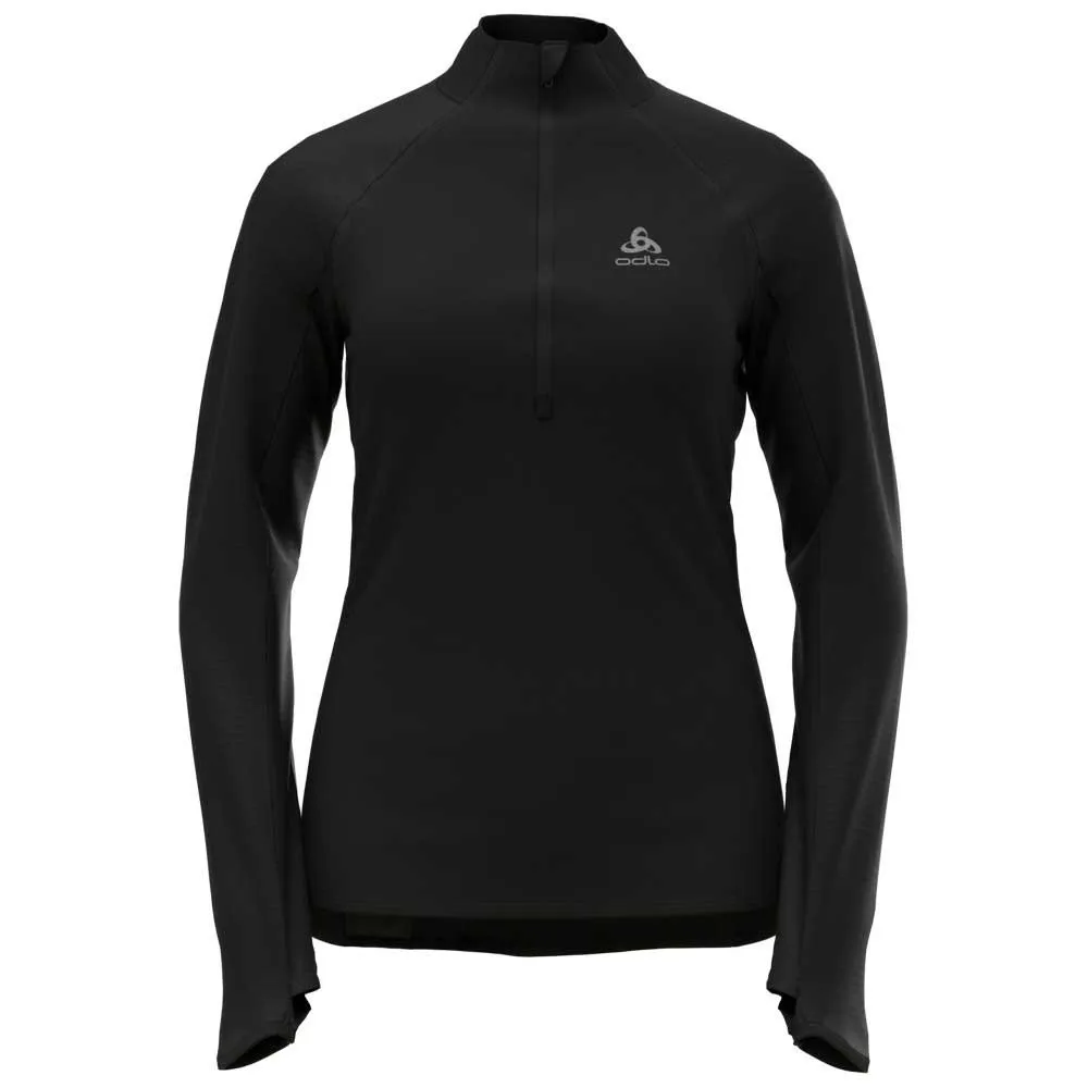 Odlo Zeroweight Halbreißverschluss-langarm-t-shirt female