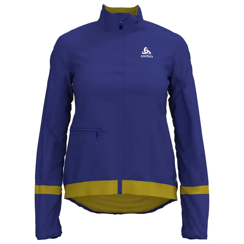 Odlo Zeroweight Jacke, Clematis blue / antique moss Odlo Zeroweight Jacke, Clematis blue / antique moss