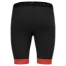 Odlo Zeroweight Kurze Leggings male, Black / firelight