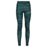 Odlo Zeroweight Print Reflective Leggings female, Balsam