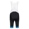 Odlo Zeroweight Trägerhose, Black / indigo bunting