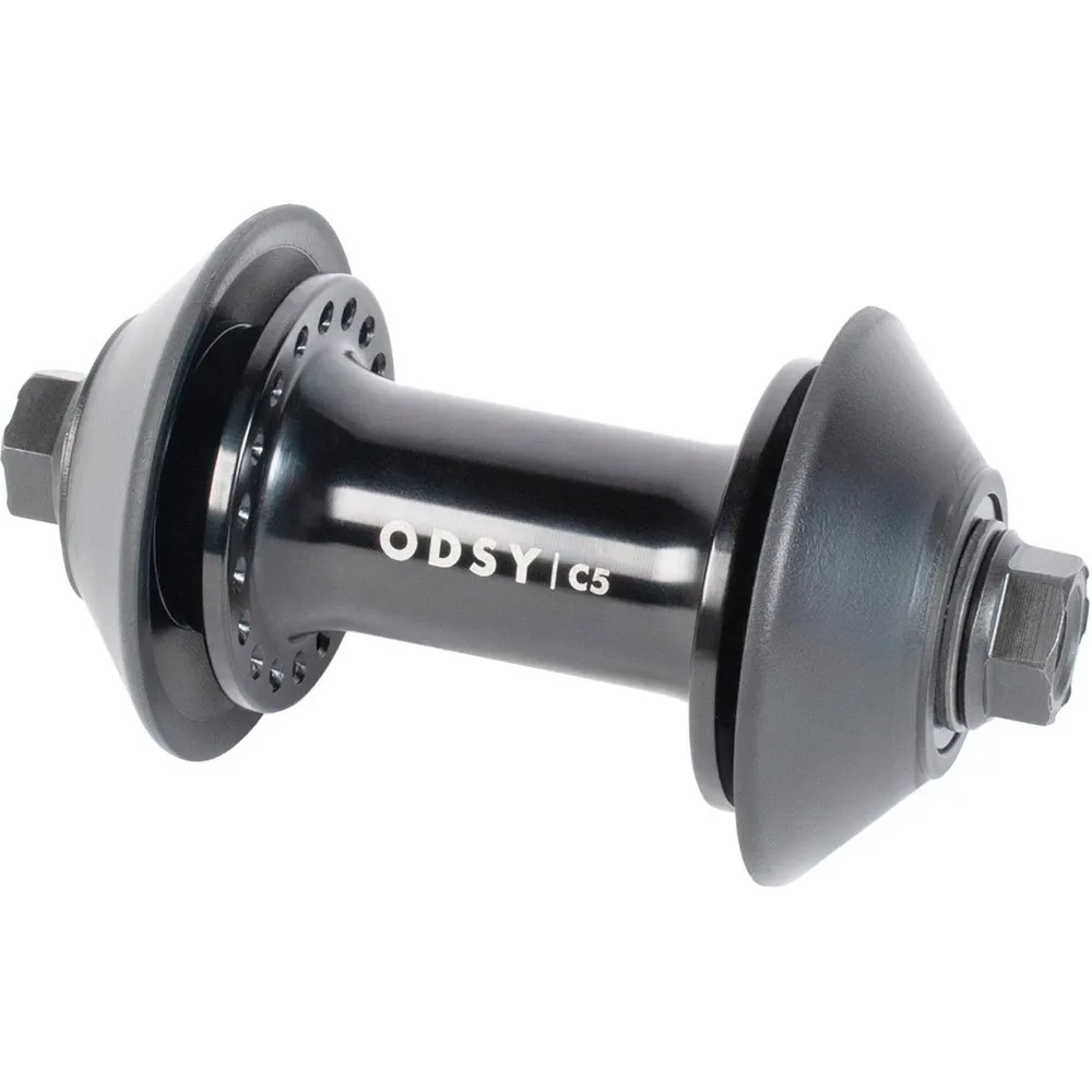 Odyssey C5 Vorderradnabe, Black, 36H, 14 x 100mm Odyssey C5 Vorderradnabe, Black, 36H, 14 x 100mm
