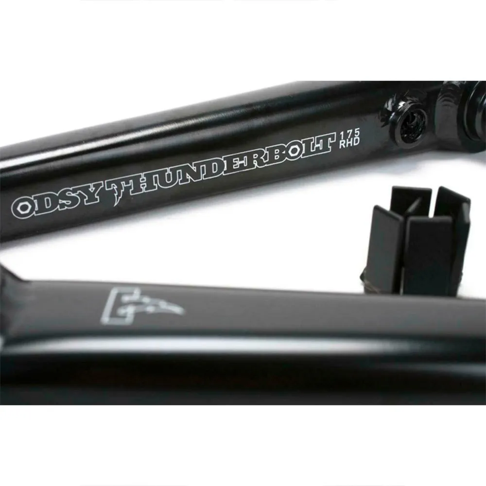 Odyssey Thunderbolt Lhd Kurbel, Black, 175mm Odyssey Thunderbolt Lhd Kurbel, Black, 175mm