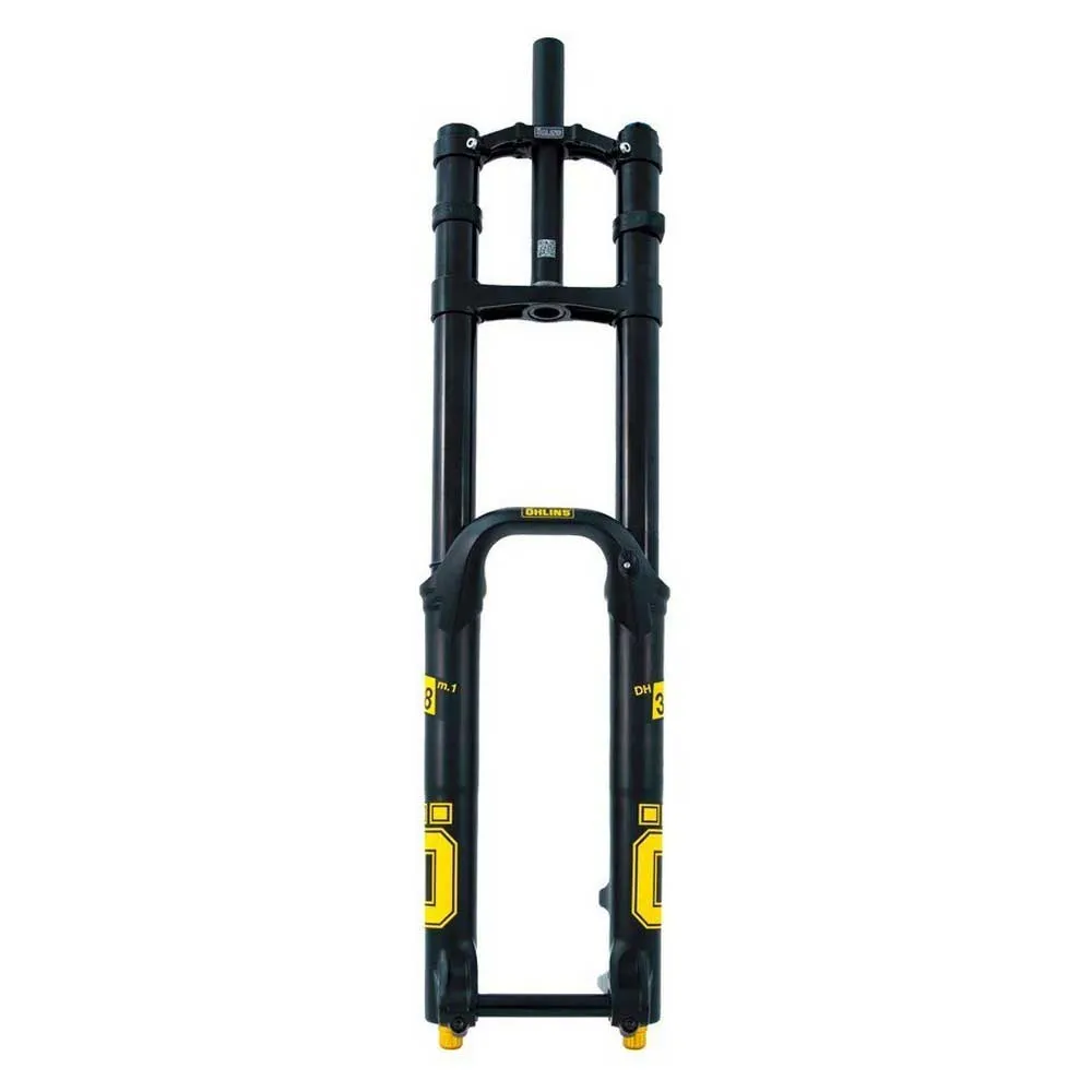 ÖHLINS Race Dh38 Air Ttx18 Mtb-gabel, Black / yellow, 27.5-29", 180mm ÖHLINS Race Dh38 Air Ttx18 Mtb-gabel, Black / yellow, 27.5-29", 180mm