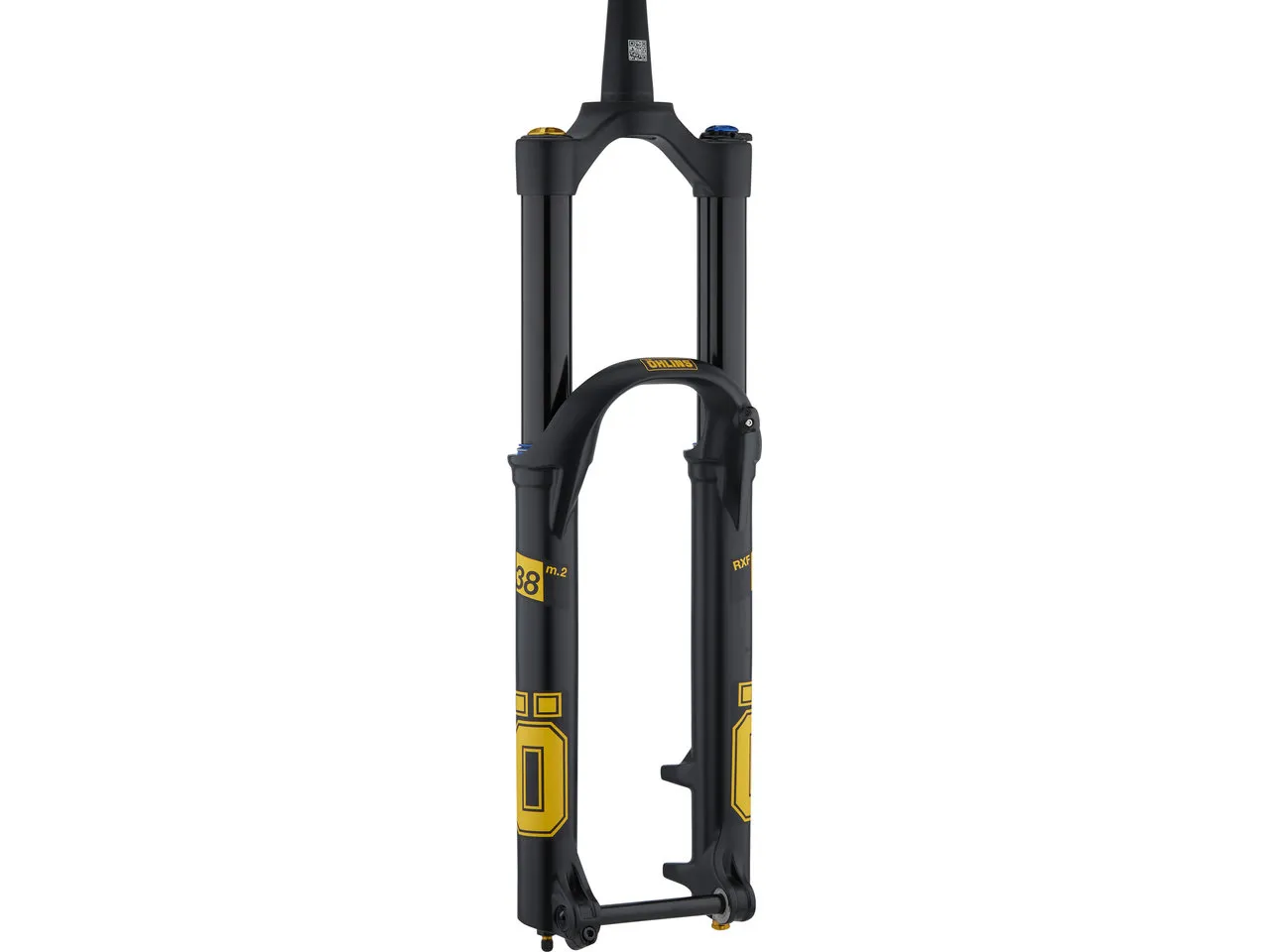 ÖHLINS RXF38 m.2 Air L 29" Boost Federgabel, Schwarz, 180mm / 1.5 tapered / 15 x 110mm / 44mm ÖHLINS RXF38 m.2 Air L 29" Boost Federgabel, Schwarz, 180mm / 1.5 tapered / 15 x 110mm / 44mm