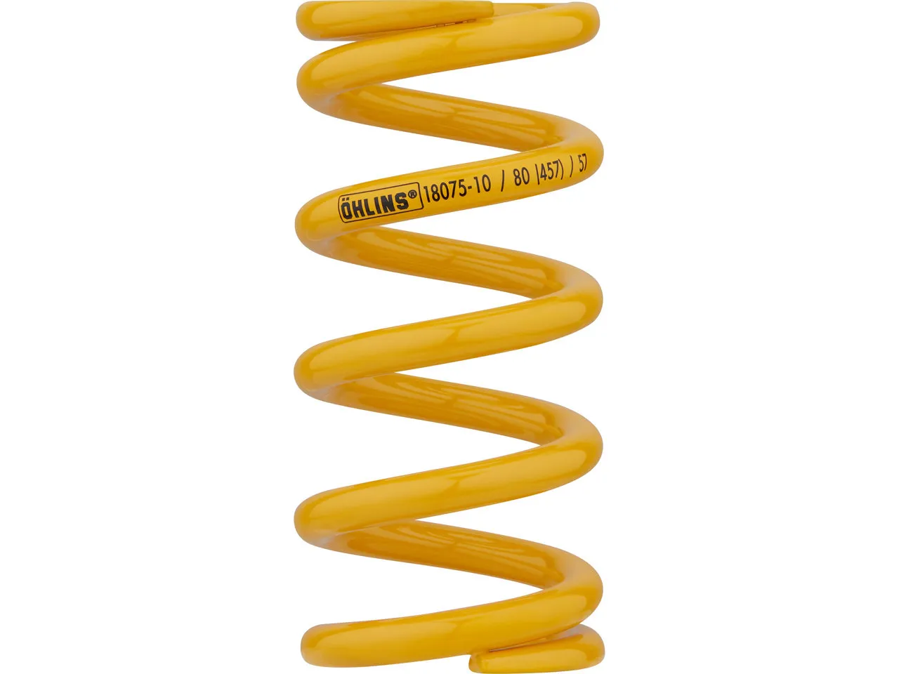 ÖHLINS Stahlfeder für TTX 22 M bis 57 mm Hub, Gelb, 502lbs ÖHLINS Stahlfeder für TTX 22 M bis 57 mm Hub, Gelb, 502lbs