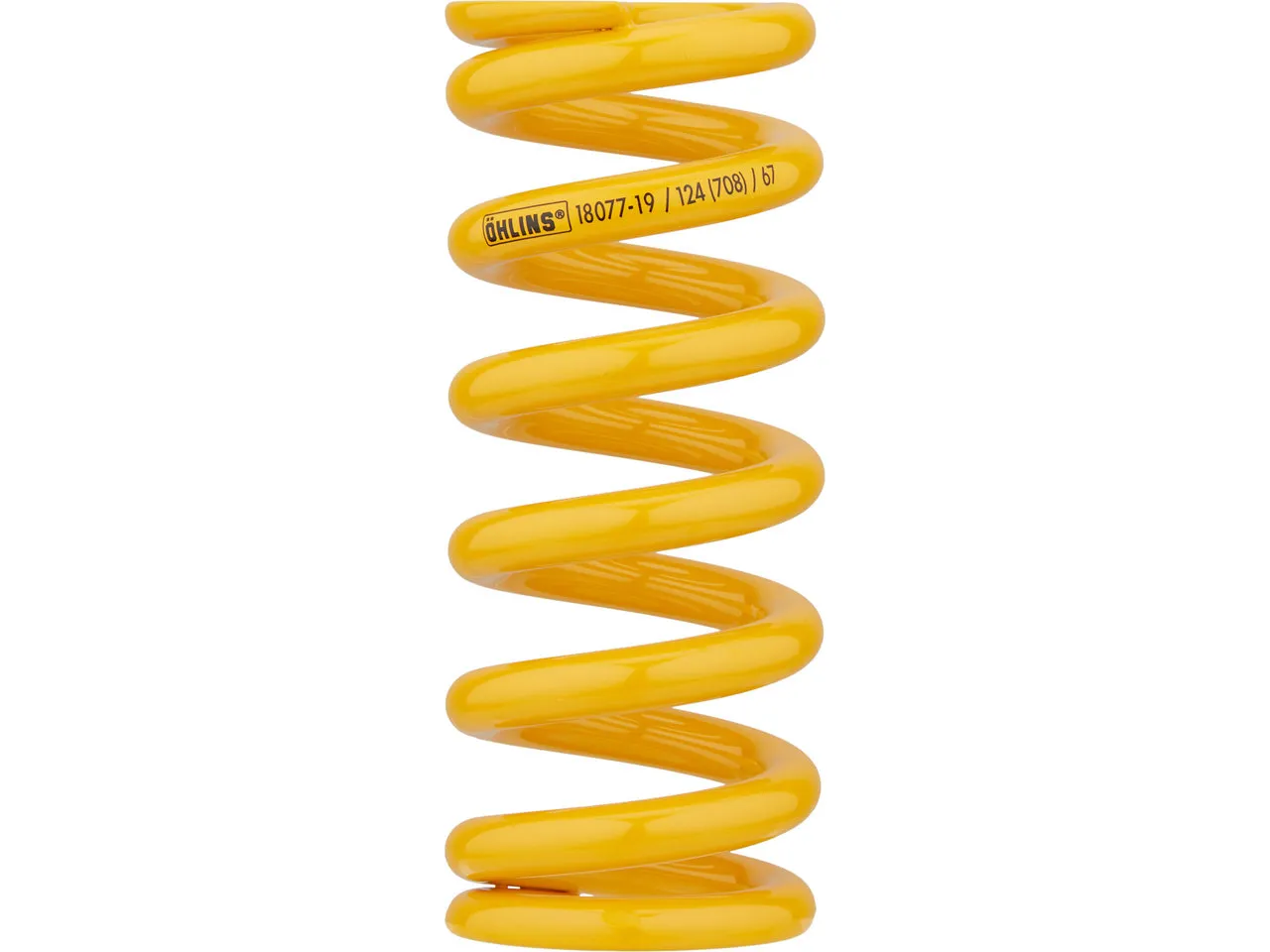 ÖHLINS Stahlfeder für TTX 22 M für 58 - 67 mm Hub, Gelb, 674lbs ÖHLINS Stahlfeder für TTX 22 M für 58 - 67 mm Hub, Gelb, 674lbs