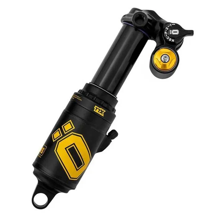 ÖHLINS Ttx Air Tm Stoßdämpfer, Black / yellow, 65mm, 205mm ÖHLINS Ttx Air Tm Stoßdämpfer, Black / yellow, 65mm, 205mm