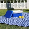 Oem Steife Tragbare Kühlbox 10l, Blue / white, One Size
