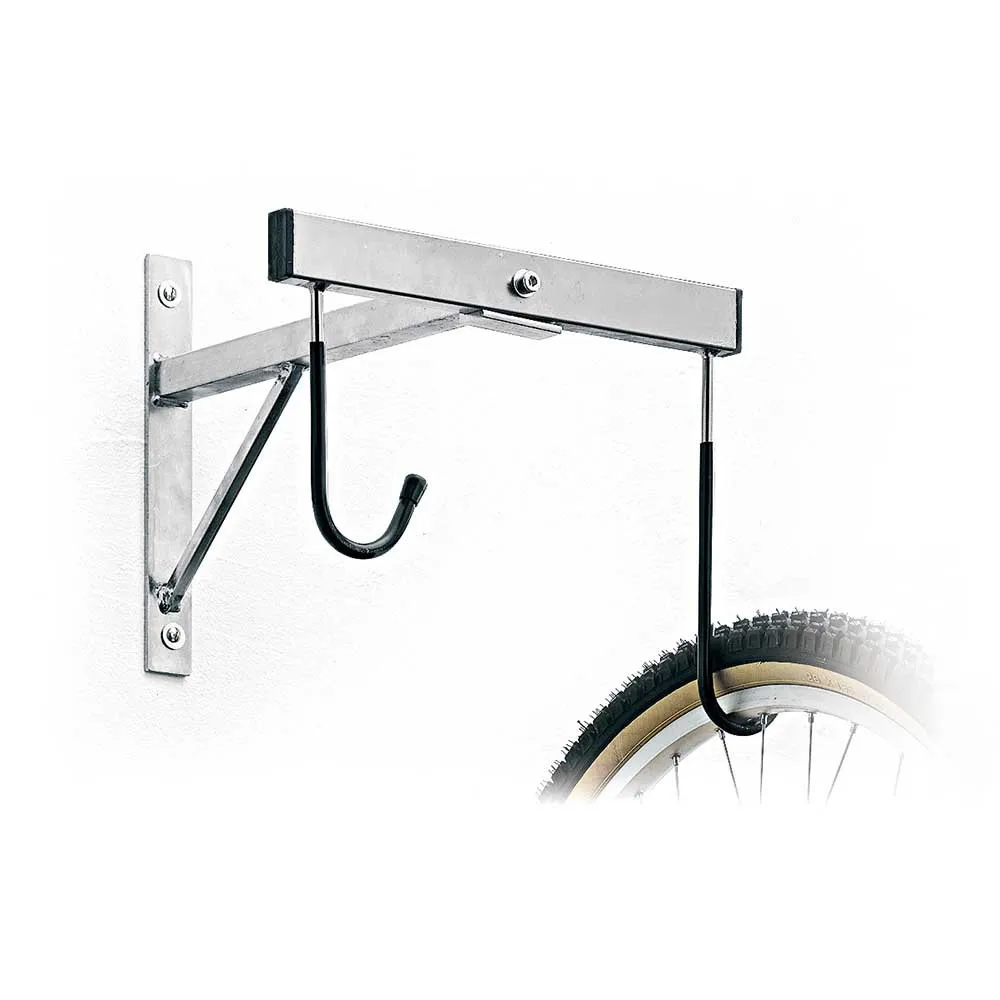 Officine Parolin 2 Bikes Wandhalterung Für Fahrräder, Silver, One Size Officine Parolin 2 Bikes Wandhalterung Für Fahrräder, Silver, One Size