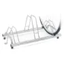 Officine Parolin 3 Bikes Fahrradständer, Silver, One Size