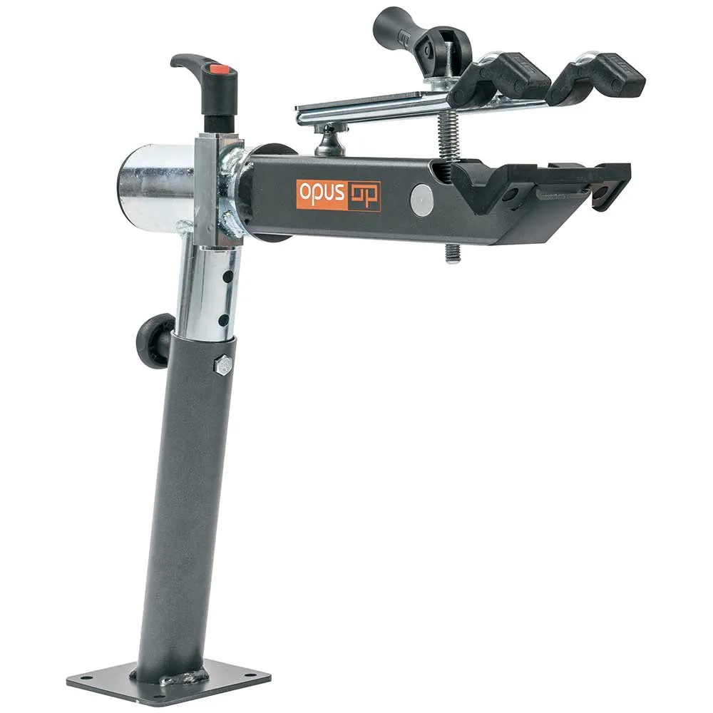 Officine Parolin Opus Bench Reparaturständer, Black / silver, One Size Officine Parolin Opus Bench Reparaturständer, Black / silver, One Size