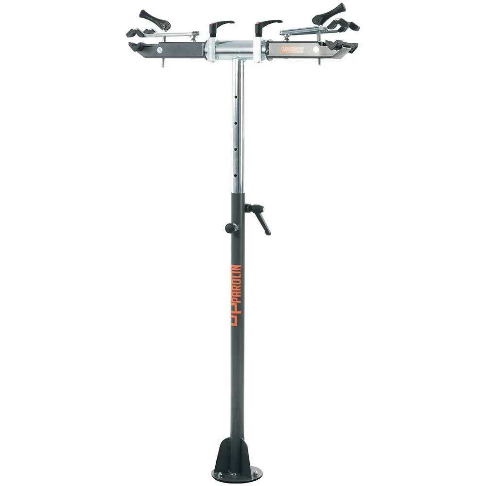 Officine Parolin Opus Double Reparaturständer, Black / silver, One Size Officine Parolin Opus Double Reparaturständer, Black / silver, One Size