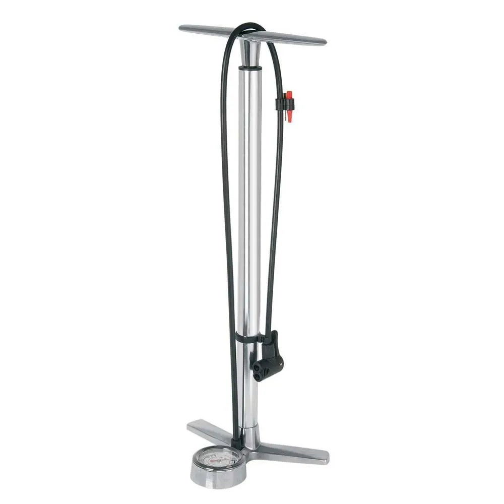 Officine Parolin Wind Standpumpe, Silver, 145psi Officine Parolin Wind Standpumpe, Silver, 145psi