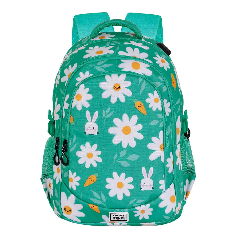 Oh My Pop Blühender Plus Laufender Rucksack, Turquoise Oh My Pop Blühender Plus Laufender Rucksack, Turquoise