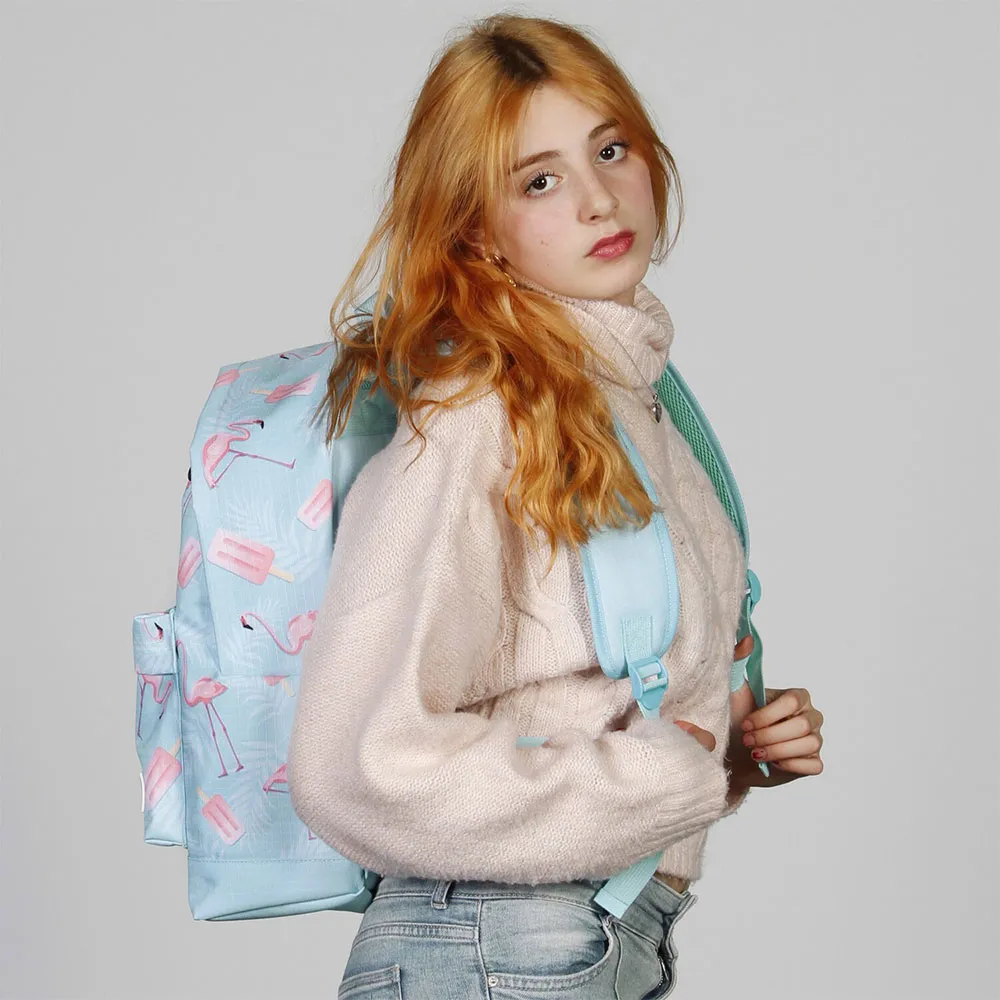 Oh My Pop Eisflamingo-ventilator Hs 2.2 Rucksack, Turquoise Oh My Pop Eisflamingo-ventilator Hs 2.2 Rucksack, Turquoise