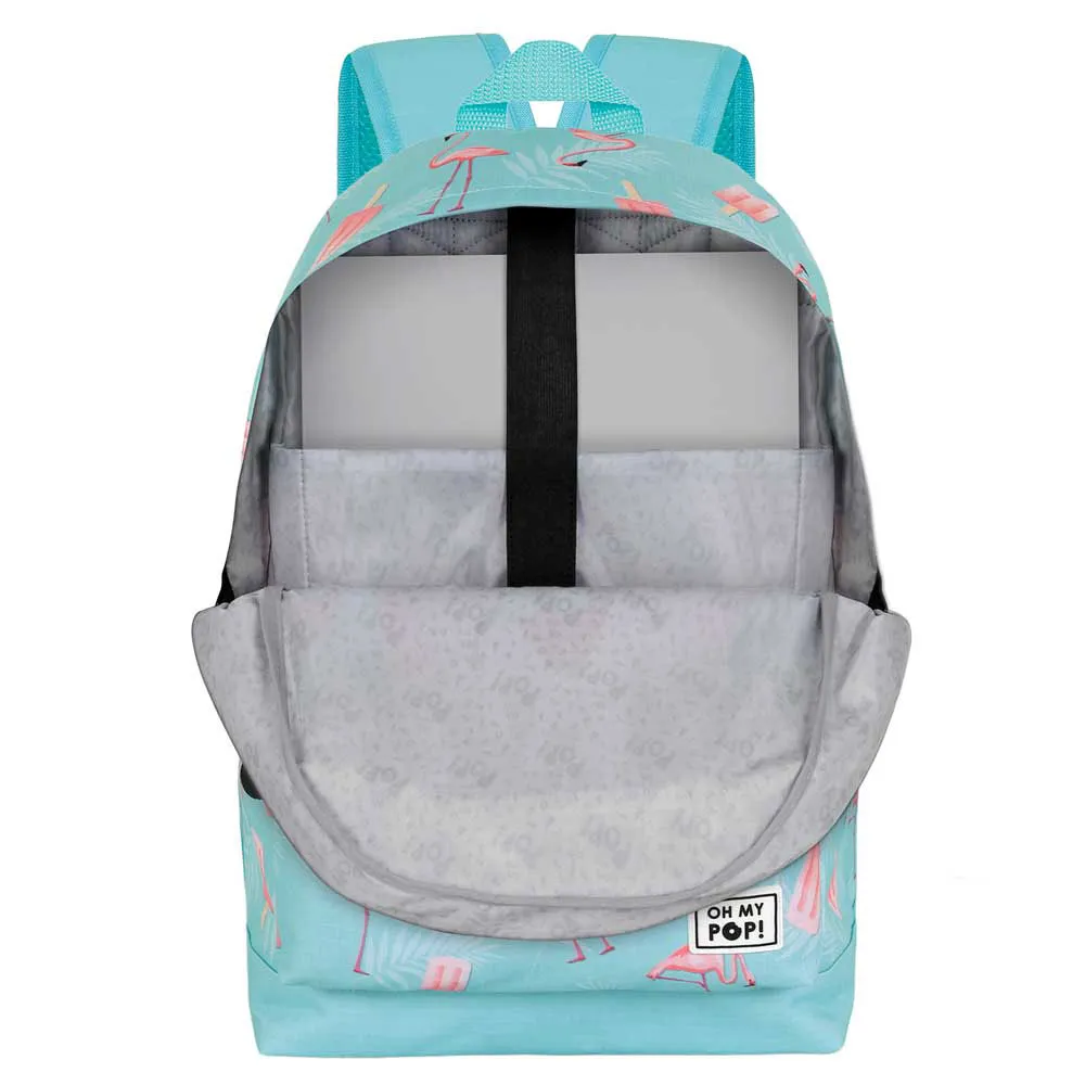 Oh My Pop Eisflamingo-ventilator Hs 2.2 Rucksack, Turquoise Oh My Pop Eisflamingo-ventilator Hs 2.2 Rucksack, Turquoise
