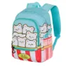 Oh My Pop Fight Fan Popcorn 2.2 Rucksack, Blue