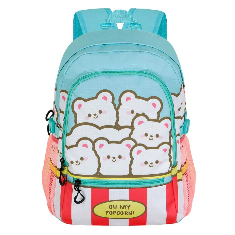 Oh My Pop Fight Fan Popcorn 2.2 Rucksack, Blue Oh My Pop Fight Fan Popcorn 2.2 Rucksack, Blue