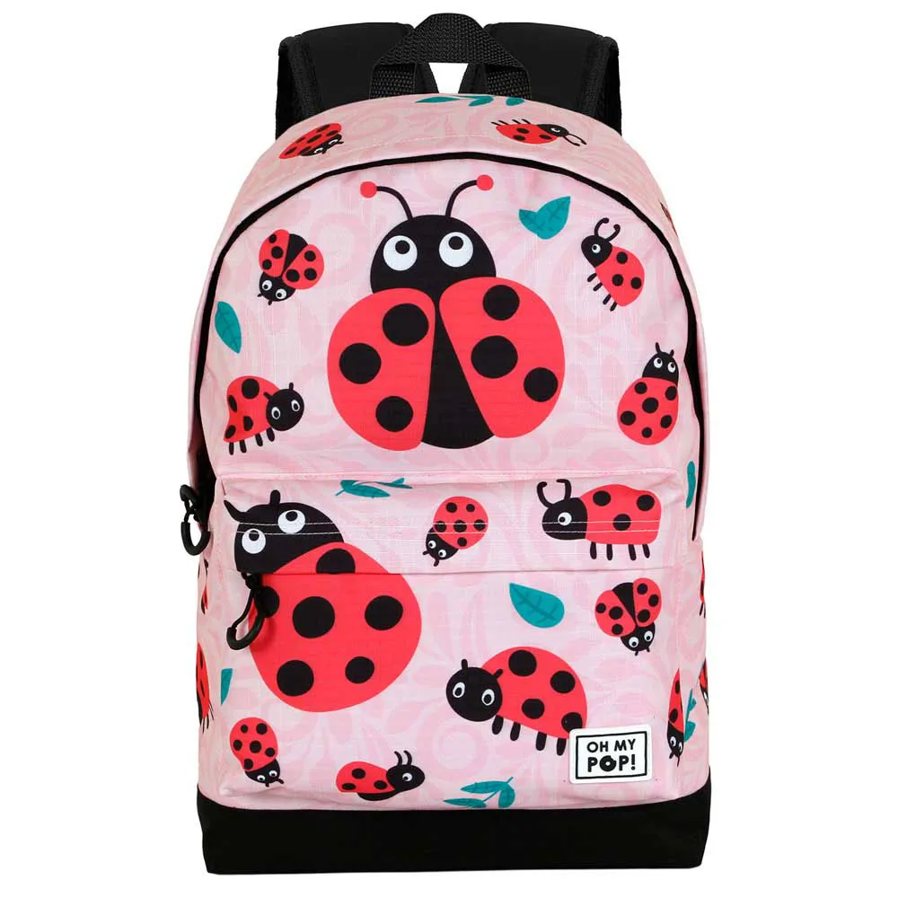Oh My Pop Ladybug Fan Hs 2.2 Rucksack, Pink