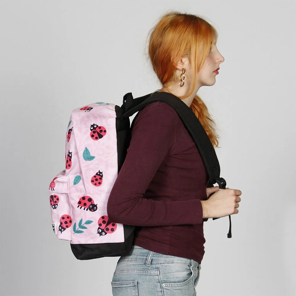 Oh My Pop Ladybug Fan Hs 2.2 Rucksack, Pink