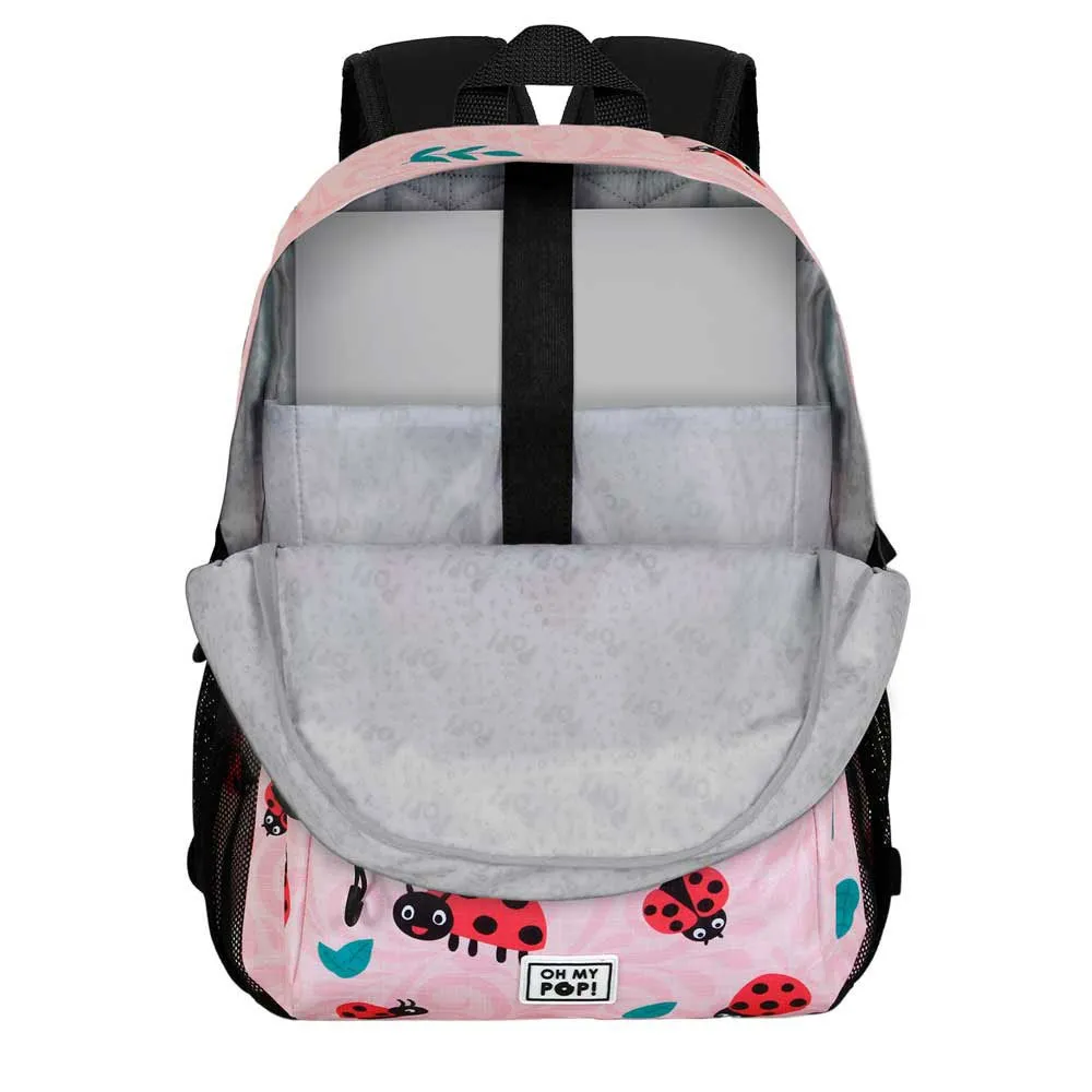 Oh My Pop Ladybug-fan-kampf 2.2 Rucksack, Pink