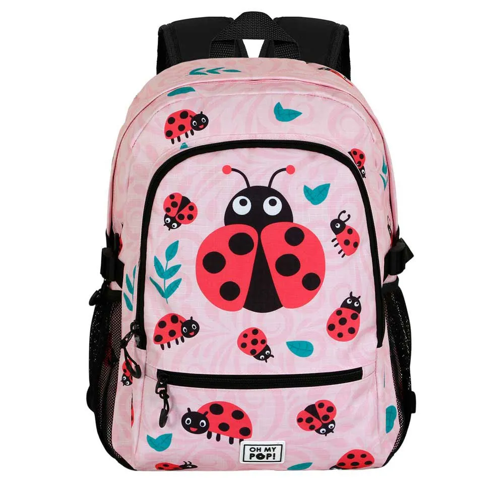 Oh My Pop Ladybug-fan-kampf 2.2 Rucksack, Pink