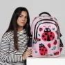Oh My Pop Marienkäfer Plus Laufen Rucksack, Pink