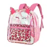 Oh My Pop Small Laser Feline Rucksack, Pink