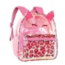 Oh My Pop Small Laser Feline Rucksack, Pink