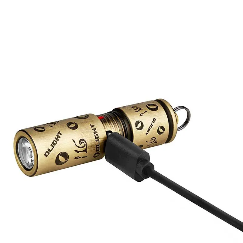 Olight I16 Anniversary Keyring Taschenlampe, Brass, 180 Lumina Olight I16 Anniversary Keyring Taschenlampe, Brass, 180 Lumina