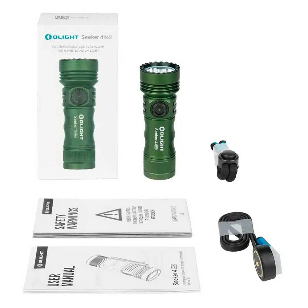 Olight Seeker 4 Mini Taschenlampe, Od green, 1200 Lumina Olight Seeker 4 Mini Taschenlampe, Od green, 1200 Lumina
