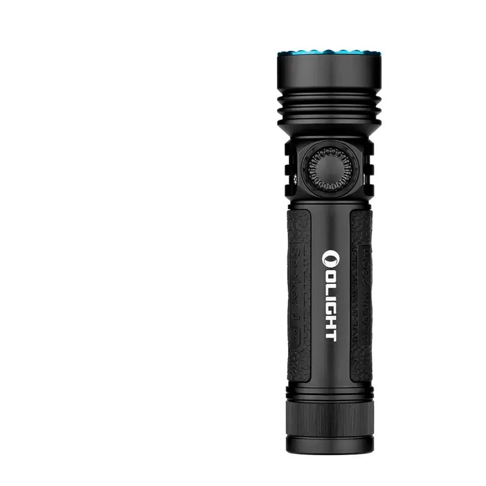 Olight Seeker 4 Pro Cool White Led-taschenlampe, Black, 46000 Lumina