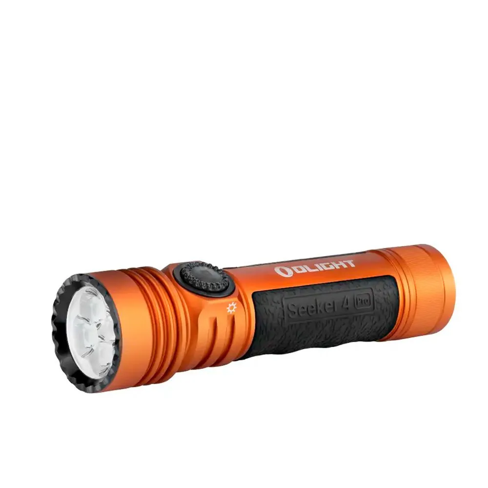 Olight Seeker 4 Pro Led-taschenlampe, Orange, 46000 Lumina Olight Seeker 4 Pro Led-taschenlampe, Orange, 46000 Lumina